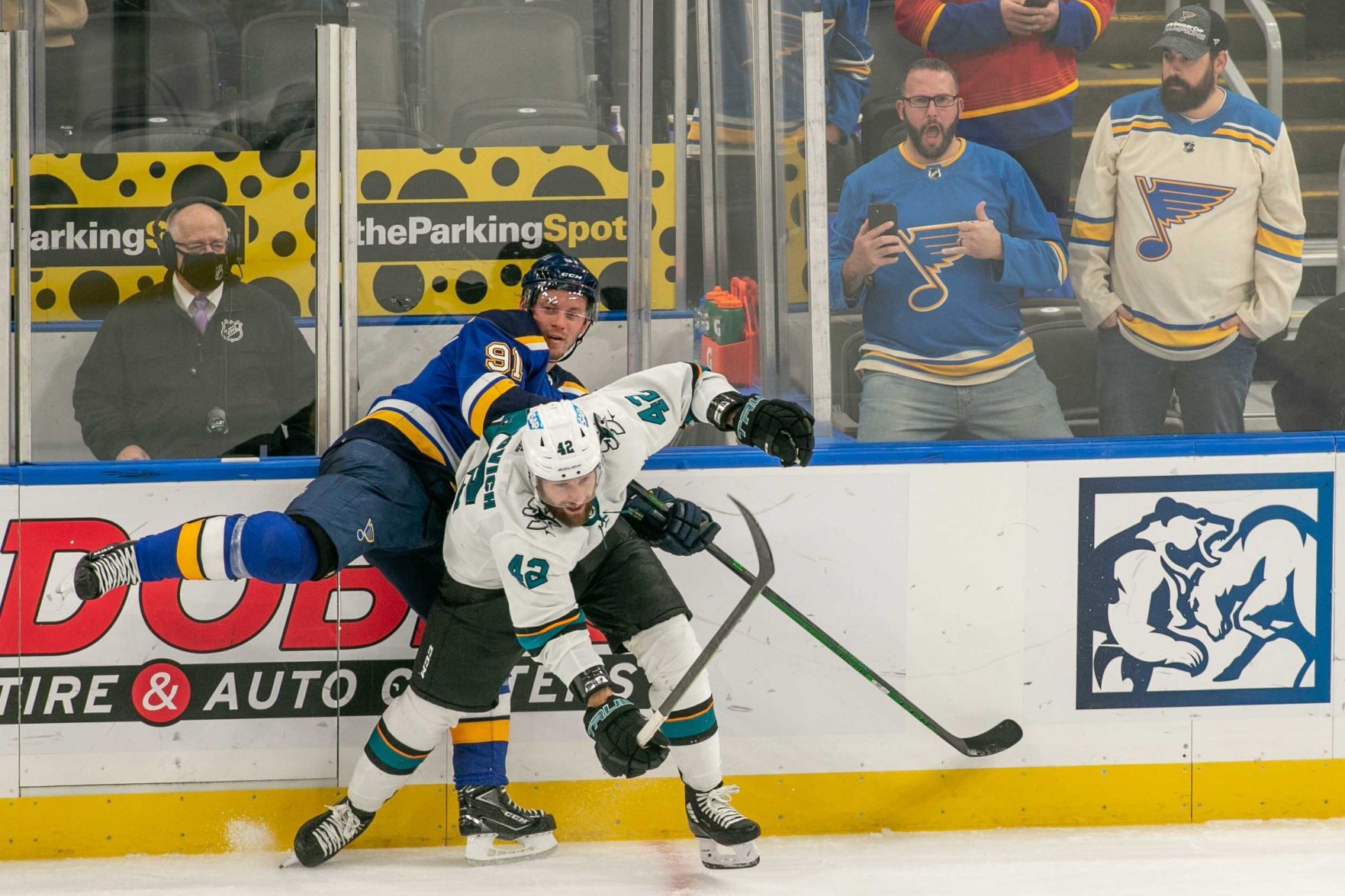 Blues face off against Sharks